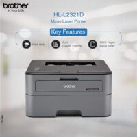 Brother HL-L2321D Automatic Duplex Laser Printers - Image 3